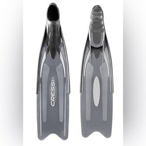Soft Full Pocket Long Blade Fins for Freediving Speafishing by Cressi